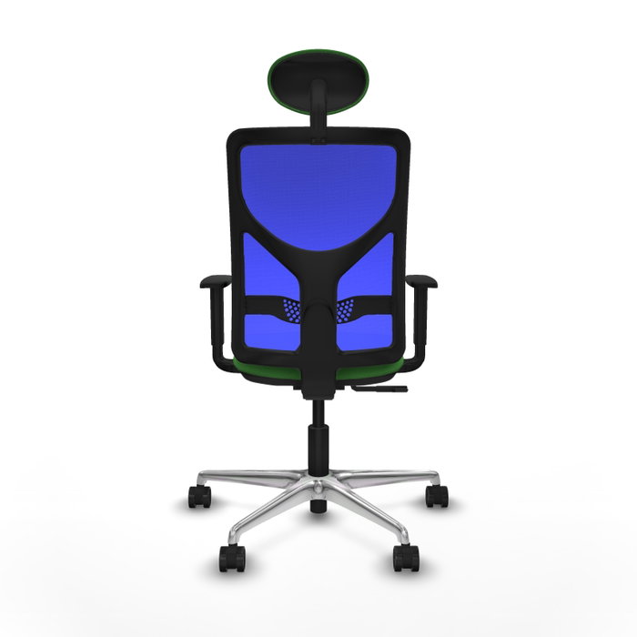 PIQUERAS Y CRESPO Silla de oficina Motilla con mecanismo Sincro, Verde y Azul PIQUERAS Y CRESPO Silla de oficina Motilla con mecanismo Sincro, Verde y Azul