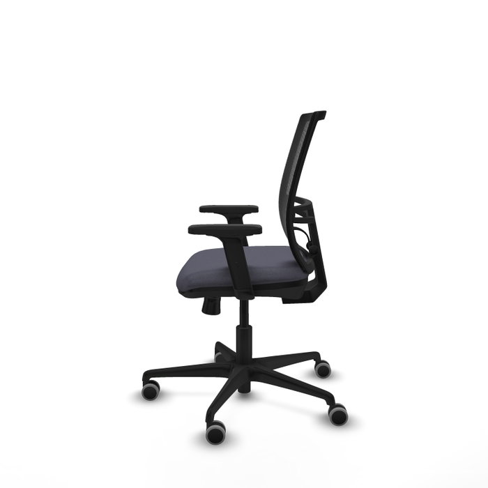 PIQUERAS Y CRESPO Silla de oficina Yunquera con mecanismo Sincro/Traslack Gris oscuro PIQUERAS Y CRESPO Silla de oficina Yunquera con mecanismo Sincro/Traslack Gris oscuro