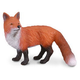 Collecta Zorro Rojo Réplica Pintada a Mano Detallada Juguete Educativo +3 Años -S-88001