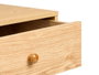 Giftdecor Mesita Auxiliar Cajón Natural 40 x 30 x 47 cm