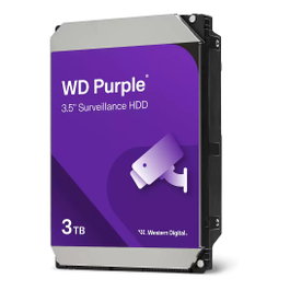 Western Digital WD34PURZ Disco Duro Purple 3 TB SATA III 5400 RPM 128 MB 3.5" para Vigilancia