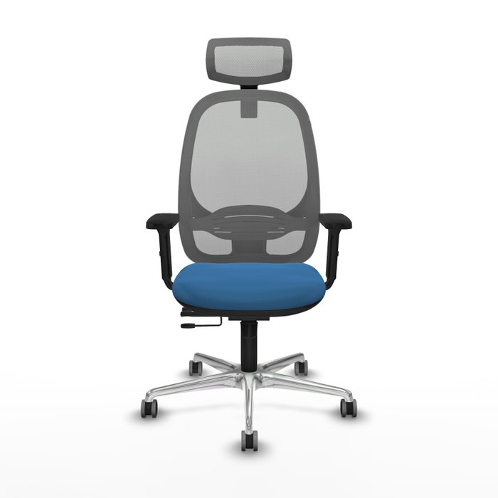 PIQUERAS Y CRESPO Silla de oficina Cilanco Azul claro y Gris PIQUERAS Y CRESPO Silla de oficina Cilanco Azul claro y Gris