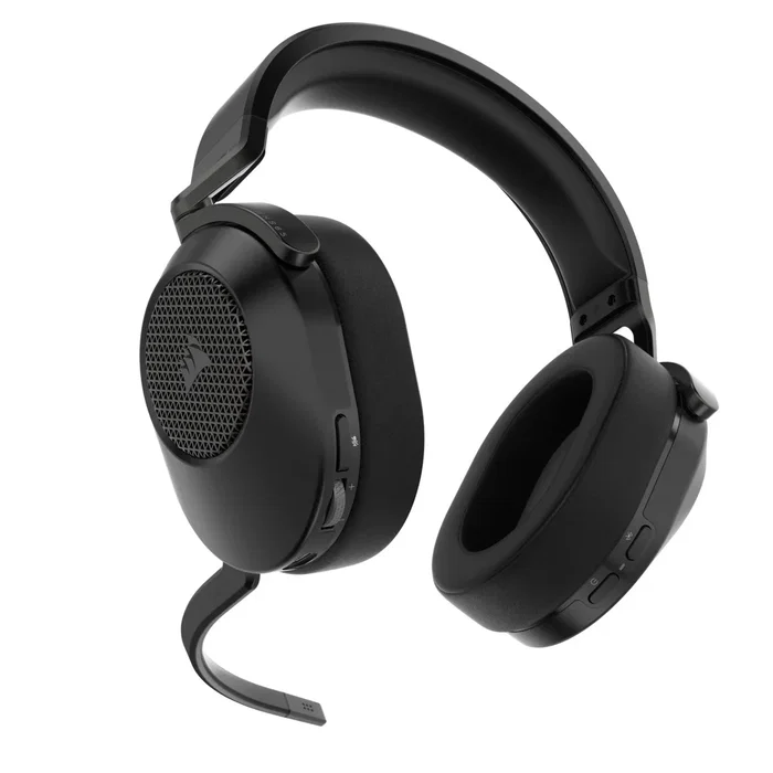 Corsair HS65 Wireless Auriculares Gaming Inalámbricos Bluetooth 7.1 Surround Negro 24h Batería CA-9011285-EU2