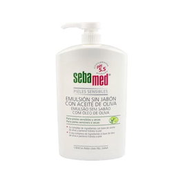 Sebamed Emulsión Sin Jabón Aceite de Oliva Gel de Baño 1L