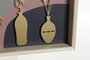 DKD Home Decor Decoración Paulownia 54x4x23 Rosa