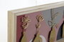 DKD Home Decor Decoración Paulownia 54x4x23 Rosa