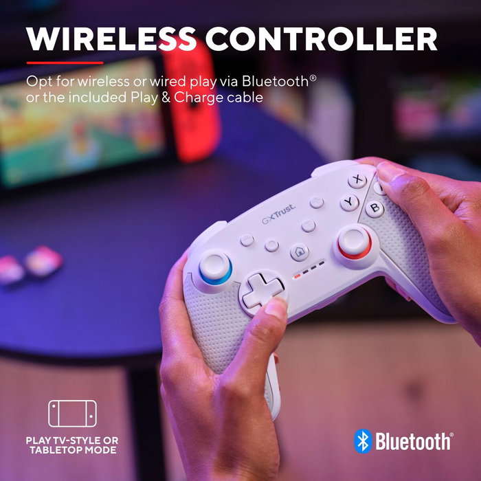 Trust GXT 1246W MUTA Gamepad Inalámbrico Blanco Trust GXT 1246W MUTA Gamepad Inalámbrico Blanco