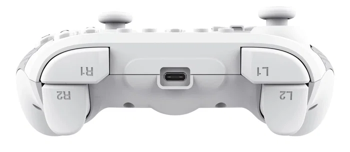 Trust GXT 1246W MUTA - Mando Inalámbrico Bluetooth para Nintendo Switch y Switch Lite, Gamepad con Vibración y Controles de Movimiento, Batería Recargable (15h), Color Blanco