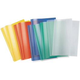 HERMA Set de 10 protectores de hojas A5 transparentes (5 colores)
