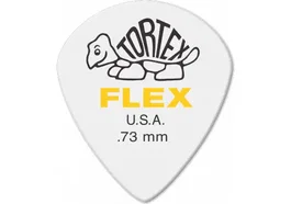 Dunlop Tortex Flex Jazz III XL 0,73mm Púa para Guitarra, Bolsa de 12 unidades