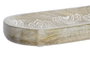 DKD Home Decor Centro de Mesa de Mango Hamsa Decapé Marrón