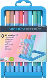Boligrafo Schneider Slider Edge Colores Pastel Estuche Surtido De 8