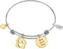 La Petite Story Pulsera Cottage de Acero Inoxidable Gris 19cm
