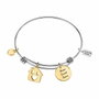 La Petite Story Pulsera Cottage de Acero Inoxidable Gris 19cm