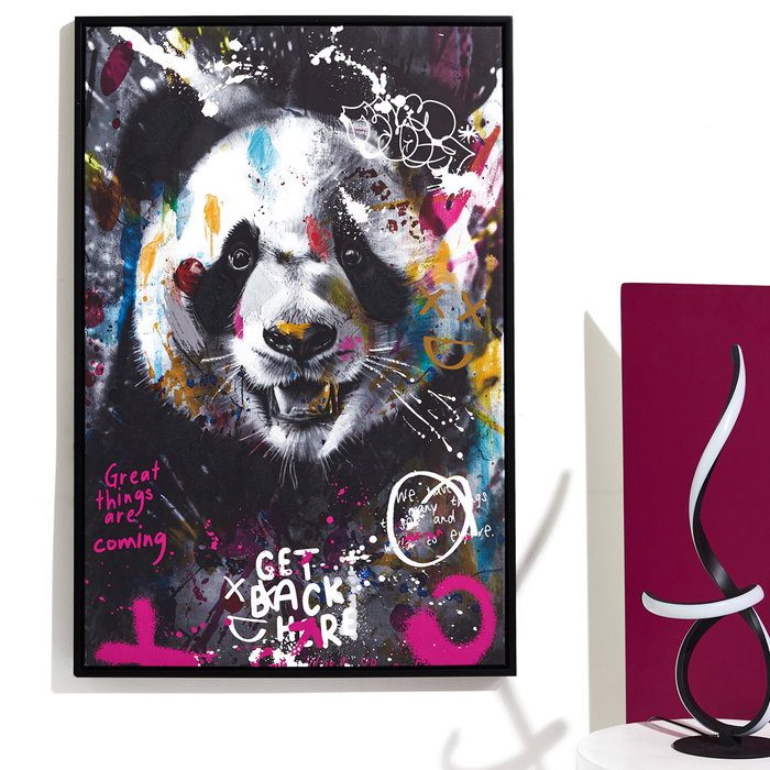 Home Deco Factory Cuadro Panda 60x90 cm