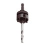 Bluemaster Husillo para coronas de Ø32 a 250 mm Mango hexagonal 9.5 mm con broca guía