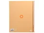 Antartik Cuaderno espiral A4 micro, 80 hojas, 90 gr, horizontal, color peach