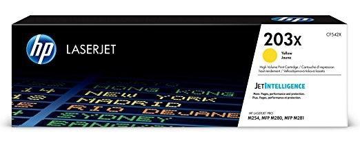 HP Toner Amarillo LaserJet M254, M280 - Nº 203X HP Toner Amarillo LaserJet M254, M280 - Nº 203X