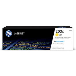 HP CF542X Toner Amarillo 2500 Páginas Alto Rendimiento para HP Color LaserJet Pro M254