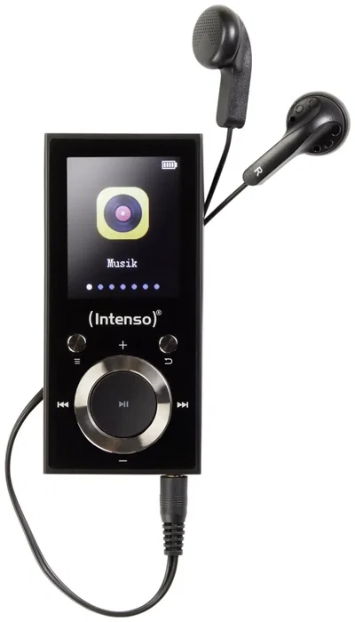 Intenso Video Scooter BT Reproductor de MP3 y Video 16 GB Negro