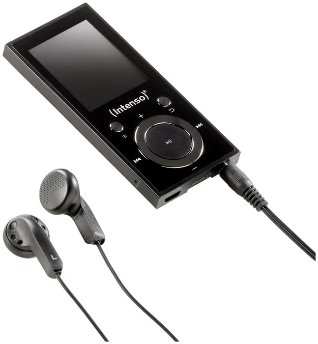 Intenso Video Scooter BT Reproductor de MP3 y Video 16 GB Negro