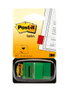 Post-It Banderitas Index 680-3 Verde con Dispensador