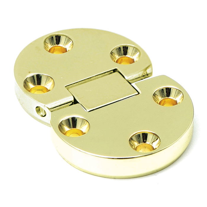 HERRAJES ALK Bisagra Elba Latonada para Puertas Abatibles y Tapas de Mesa Zamak Apertura 180º HERRAJES ALK Bisagra Elba Latonada para Puertas Abatibles y Tapas de Mesa Zamak Apertura 180º