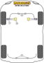 Powerflex Silentblock Interior del Brazo de Suspensión Delantero