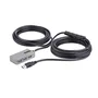 StarTech.com Hub Extensor 4 puertos USB 3.2 Gen 1 con cable de 10 m Negro y Plata