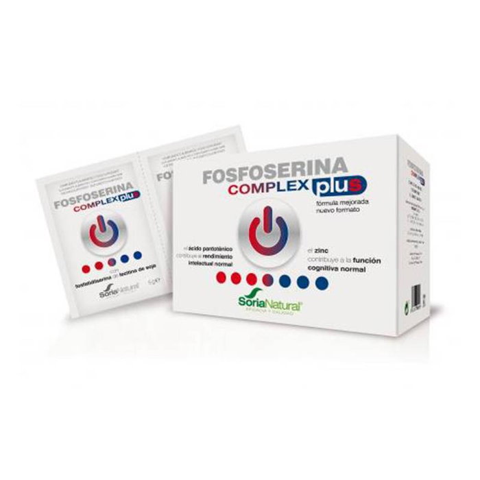 SORIA NATURAL Fosfoserina Complex Plus 28 sobres SORIA NATURAL Fosfoserina Complex Plus 28 sobres