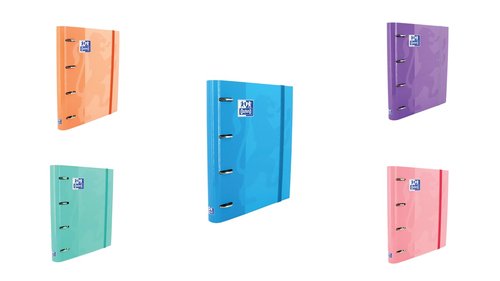 Carpebloc Oxford School Europeanbinder Classic A4+ 4 An.Mixtas 35Mm Con Recambio 100 Hj. Cuadric.5X5 Surtido (5 Col. Tendencia) (Pack Carpebloc, Recambio Planner Y Sobre Velcro) Carpebloc Oxford School Europeanbinder Classic A4+ 4 An.Mixtas 35Mm Con Recambio 100 Hj. Cuadric.5X5 Surtido (5 Col. Tendencia) (Pack Carpebloc, Recambio Planner Y Sobre Velcro)