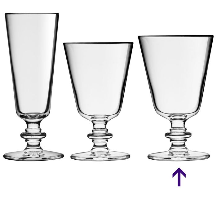 Crisal Copa 280 Ml Mm Tradition Altura 137 Diámetro 86 (6 Unidades)