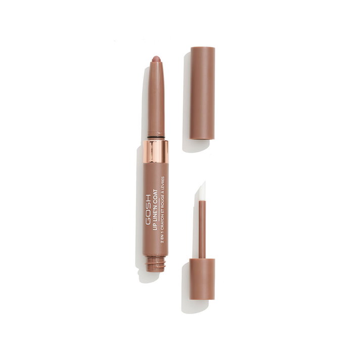 GOSH LIP LINE'N COAT Labial 2 en 1 #003-Soft Bougat Delineador y Fijador de Labios Mate 2 ml