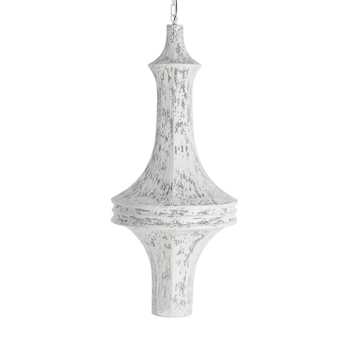 Lámpara Techo Blanco Metal 50 X 50 X 119,50 cm Lámpara Techo Blanco Metal 50 X 50 X 119,50 cm