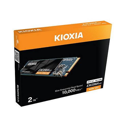 KIOXIA Exceria G3 SSD 1 TB LVC10Z001TG8 M.2 PCIe 5.0 NVMe, 10000 MB/s Lectura, 8900 MB/s Escritura KIOXIA Exceria G3 SSD 1 TB LVC10Z001TG8 M.2 PCIe 5.0 NVMe, 10000 MB/s Lectura, 8900 MB/s Escritura