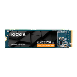 KIOXIA Exceria G3 SSD 1 TB LVC10Z001TG8 M.2 PCIe 5.0 NVMe, 10000 MB/s Lectura, 8900 MB/s Escritura