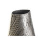 DKD Home Decor Set de 2 Jarrones de Aluminio Rayado LUMARO