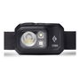 Black Diamond Storm 450 Stirnlampe de montaña, frontal recargable, 450 lúmenes, IPX8, negro