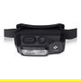 Black Diamond Storm 450 Stirnlampe de montaña, frontal recargable, 450 lúmenes, IPX8, negro