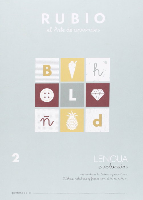 RUBIO Cuaderno A4 Lengua Evolución Nº 2 (5-6 años)</div>