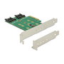 DeLOCK 89518 Tarjeta de expansión PCIe con 3 ranuras M.2 Low Profile