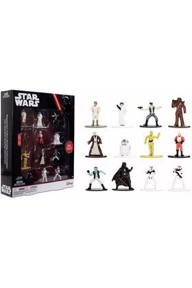 JADA TOYS Star Wars Nano Metalfigs Set de 12 figuras de 4 cm