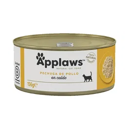 Applaws Comida Húmeda para Gatos Lata Pechuga de Pollo 24x156 gr