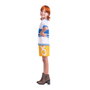 My Other Me Disfraz Nami con Peluca, Camiseta y Falda Talla 10-12 Años