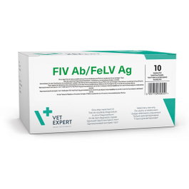 VET EXPERT VET Rapid Double FIV AB/FELV AG 10 Test