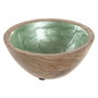 DKD Home Decor Bol de Mango Lacado Verde NATIONAL GREEN