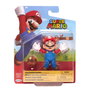 Jakks Pacific Figuras Super Mario PVC 10 cm - Modelos Surtidos: Cat Peach, Raccoon Mario, Bone Planta Piraña, Red Koopa, Shy Guy