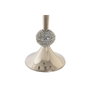 DKD Home Decor Candelabro de Aluminio y Acrílico Cromado Camila