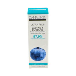 Camaleon Cosmetics Ultra Pure Concentrado Glicolico 15Ml - Tratamiento Exfoliante Pieles Sensibles, 97.9% Natural
