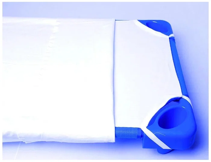 Amaya Sabanita Blanca para Cama de Guardería 126x55 cm Amaya Sabanita Blanca para Cama de Guardería 126x55 cm